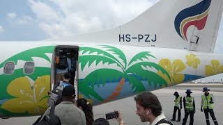 Trip Report Bangkok Airways Economy Class From Bangkok To The Tropical Island of Koh Samui (4K)