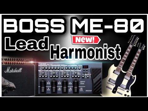 Boss ME-80 | Patches | Lead Harmonist Tone settings | Solos