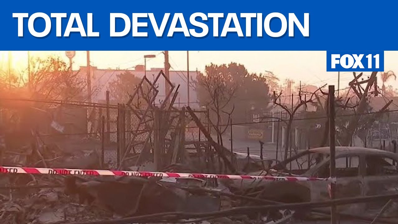 Altadena devastated by Eaton Fire