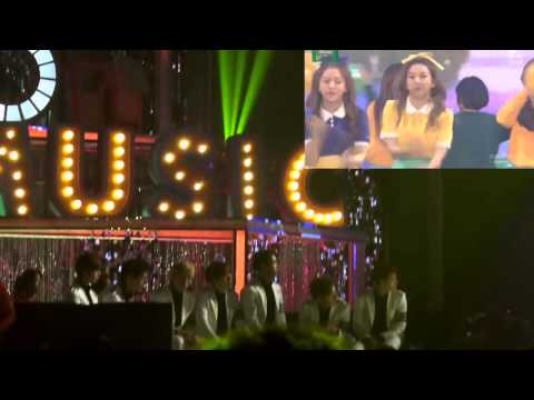 Monsta X Reaction to Red Velvet [MMA] 2015 Fancam