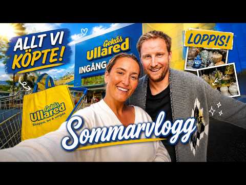 Miniatyrbild: GÅR LOSS PÅ ULLARED! Shopping, loppis och bästa våfflorna!  – Ullared haul på YouTube