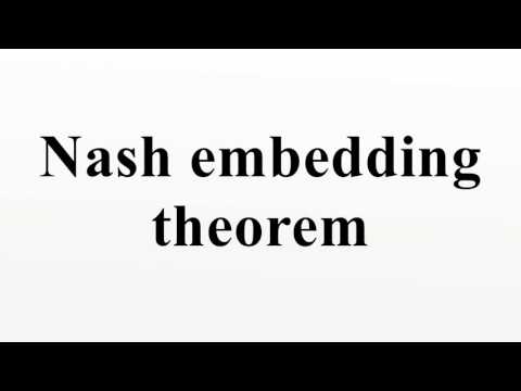 Nash embedding theorem