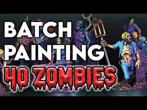 Batch Painting Miniatures Is Better Than You Think!