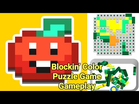 Blockin' Color - Puzzle Game Gameplay - YouTube