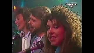 Gemini &amp; Björn (ABBA) : Just Like That - Dutch TV 1986 (Subtitles)