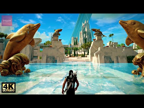 Walking in the Lost City of Atlantis in Assassin's Creed: Odyssey