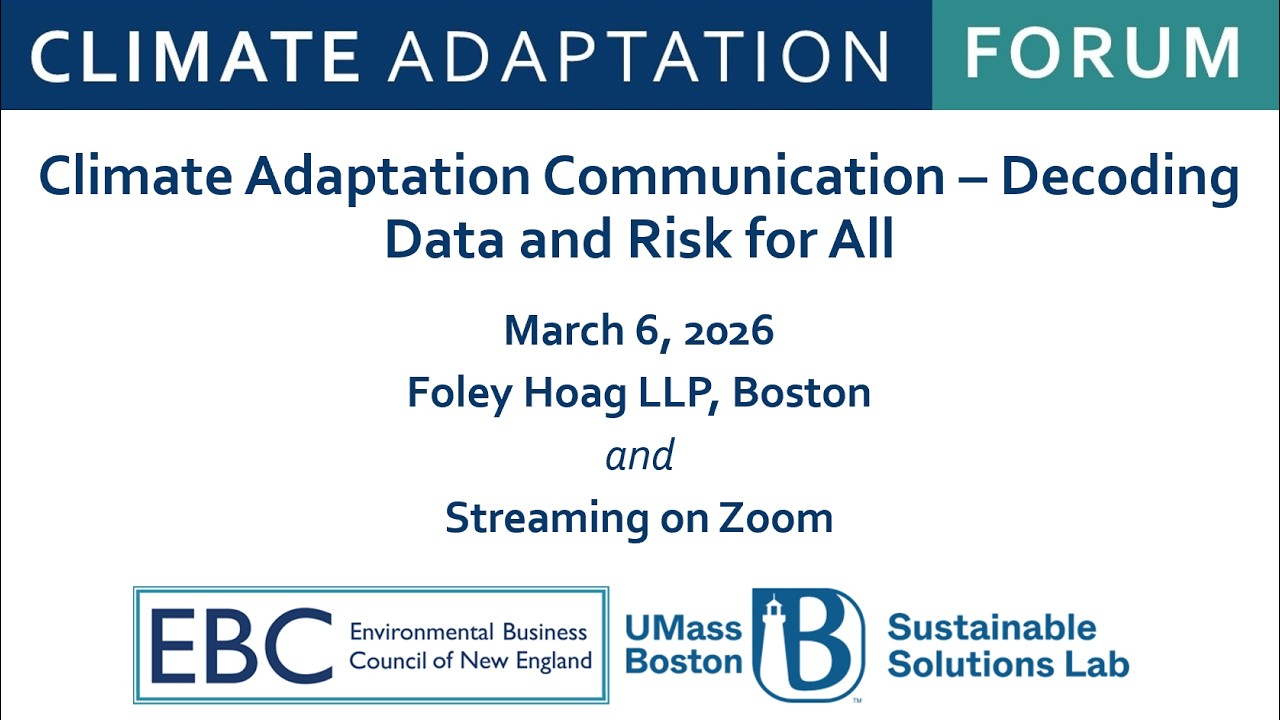Climate Adaptation Communication – Decoding Data and Risk for All