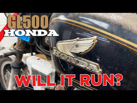Will it run? Honda GL500 /CX500 barnfind