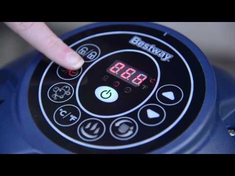 Lay-Z-Spa Pump/Heater - How to use the Timer Function