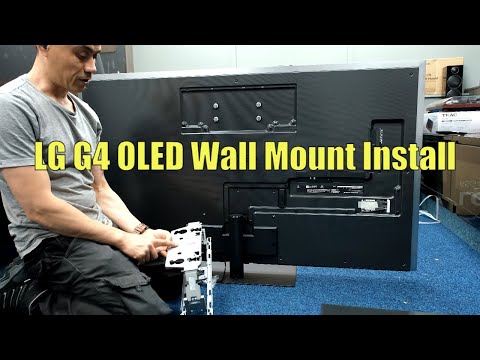 LG G4 and G5 OLED Wall Mount Installation, the easy way!