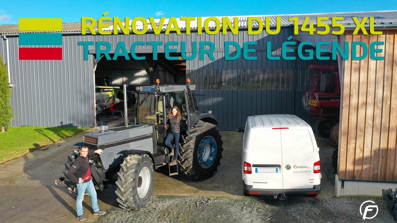 S2 - E3 : RÉNOVATION DU 1455 XL : TRACTEUR DE LÉGENDE 🚜🔊