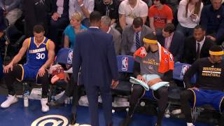 Steve Kerr with Words of Encouragement for Stephen Curry | 03.05.17