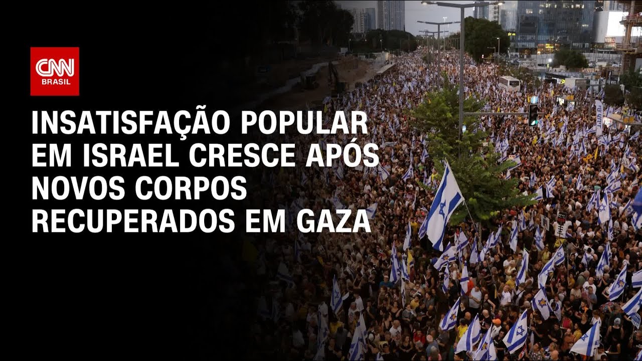 Insatisfação popular em Israel cresce após novos corpos recuperados em Gaza | CNN 360