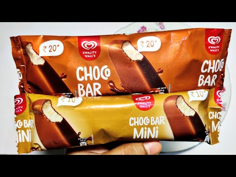 Kwality Wall's Choco Bar & Choco Bar Mini 🍨 | Ingridents/Recipe, Taste, Price | Kwality Wall's Bar🍦