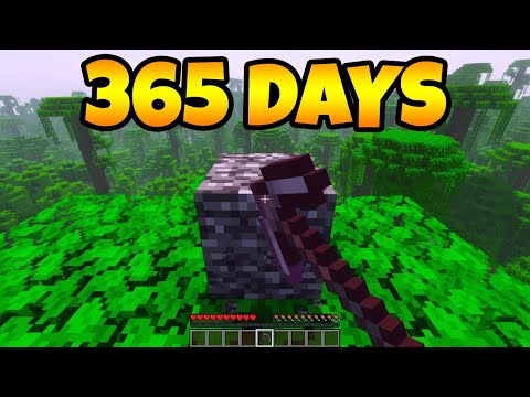 Breaking Bedrock in Minecraft FOR 365 DAYS (World Record)