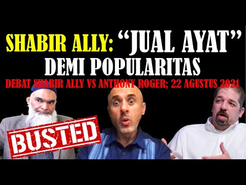 Shabir Ally "JUAL AYAT" dalam debat: MEMALUKAN!!!