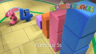 NUMBERJACKS | Famous 5s | S1E31