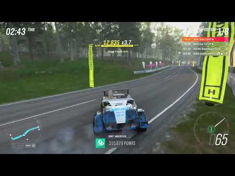 806K on Lakehurst in the FORD ROADSTER | World Record | FH4 Drift Adventure