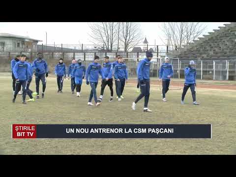UN NOU ANTRENOR LA CSM PAȘCANI