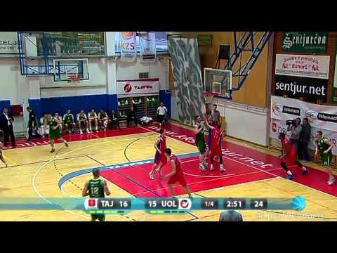 Tajfun - Union Olimpija 67:86 (5. krog, Liga Telemach za prvaka, 10.4.2015) - Highlights