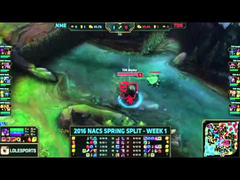 Ohq nice steal - NME vs. TDK - NA Challenger Series 2016