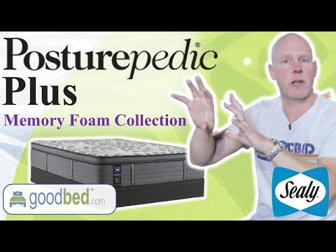 Sealy Posturepedic Plus Memory Foam Mattress Collection Overview (VIDEO)