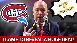 NO ONE EXPECTED A DEAL WITH THIS STAR! IT SHOCKED EVERYONE! CANADIENS NEWS
