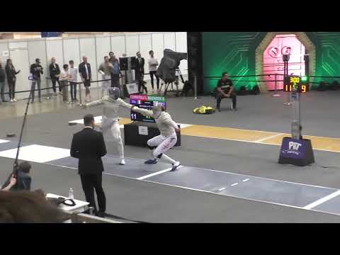 Budapest World Cup 2024 SMS - L16 - Luca Curatoli ITA v Sandro Bazadze GEO