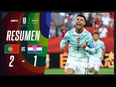 Resumen Portugal vs Croacia