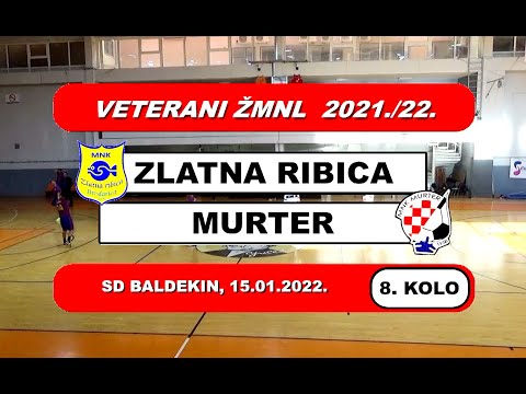 VETERANI ŽMNL: ZLATNA RIBICA - MURTER  0:1, 15.01.2022.