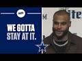 Cowboys QB Dak Prescott speaks after WIN over Giants [FULL PRESS CONFERENCE] | CBS Sports HQ