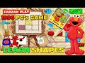 Learn Shapes With Elmo In Sesame Street Game For Kids Elmo Preschool 1996