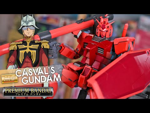 P-Bandai MG RX-78-2 Casval's Gundam Ver.3.0 - UNBOXING and Review!