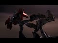 Transformers Prime Battle On The Volcano Optimus Vs Megatron Upscaled To 4K 60 FPS