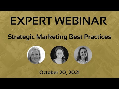 Strategic Marketing Best Practices