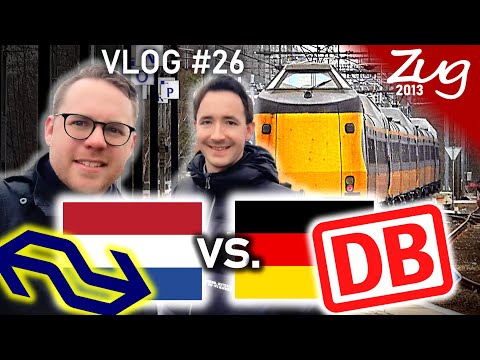 Is the train service in the Netherlands really better than in Germany? | VLOG #26 Train2013