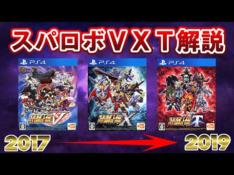 スパロボの歴史解説 VXTシリーズ編