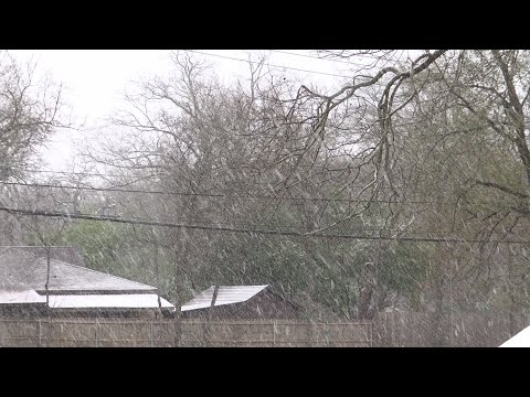 East Texas snow
