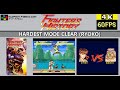 SFC Fighter S History ファイターズヒストリー All Clear With Ryoko HARDEST