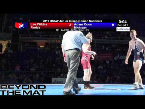 Junior Greco Final 215 - Adam Coon (MI) vs. Lee Wildes (FL)