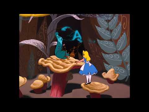 Alice in Wonderland (1951) Alice meets the Caterpillar