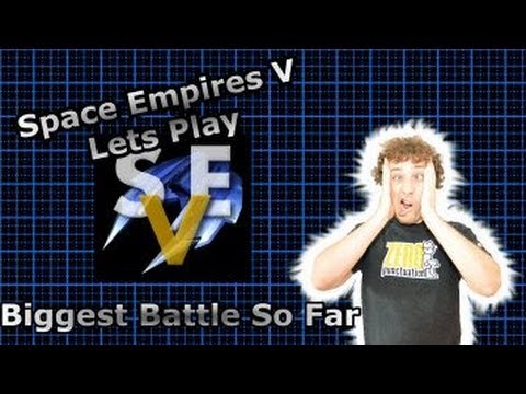 Space Empires V Lets Play #7 - Bigest Battle So Far