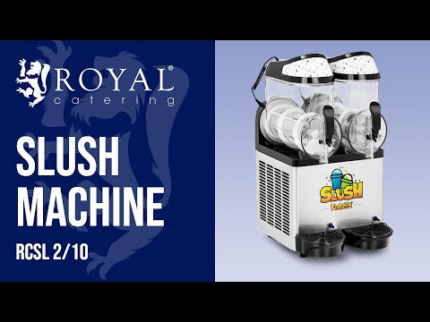 video - Slush Machine - 2 x 10 L - LED