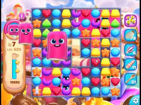 Cookie Jam Blast Level 820 - NO BOOSTERS 🍪 | SKILLGAMING ✔️