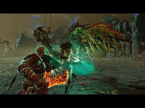 God of War Ragnarok - Odin's New Valkyrie Queen: Gna - GMGOW - No Damage Gameplay | PS5