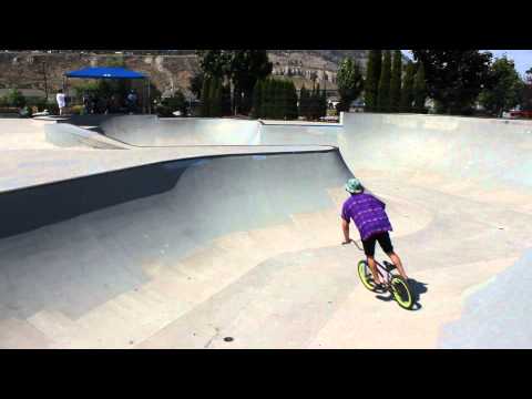 BMX'er at Penticton Throwdown 2015