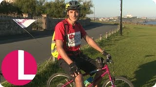 Incredible Dad Cycles 200 Miles in Memory of His Daughter Who Died of Brain Cancer | Lorraine