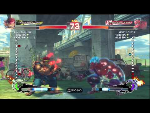 Tiger_King_78 [Evil Ryu] Vs d881873817 [Hakan] SSF4 AE 2012 Ranked Matches - PSN