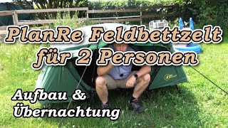 PlanRe Feldbettzelt für 2 Personen