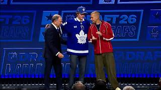 Sights and Sounds from Day 1 of the 2026 NHL Draft
